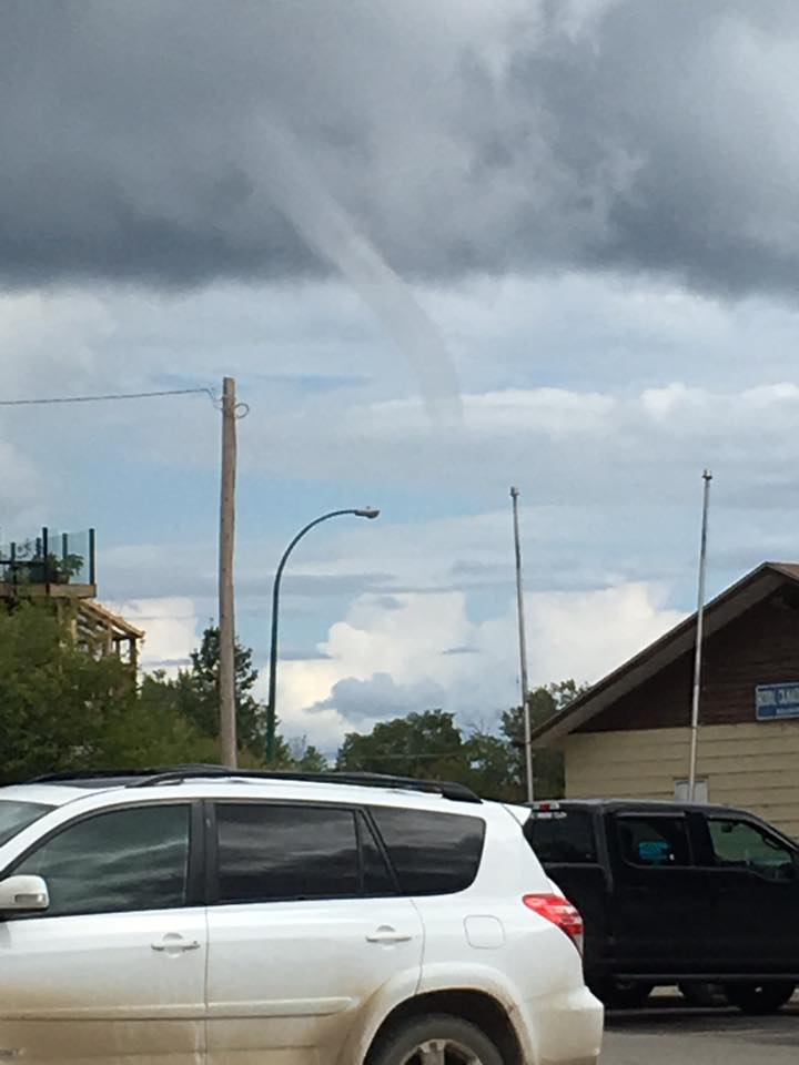 Funnel clouds seen in La Ronge during weather advisory MBC Radio